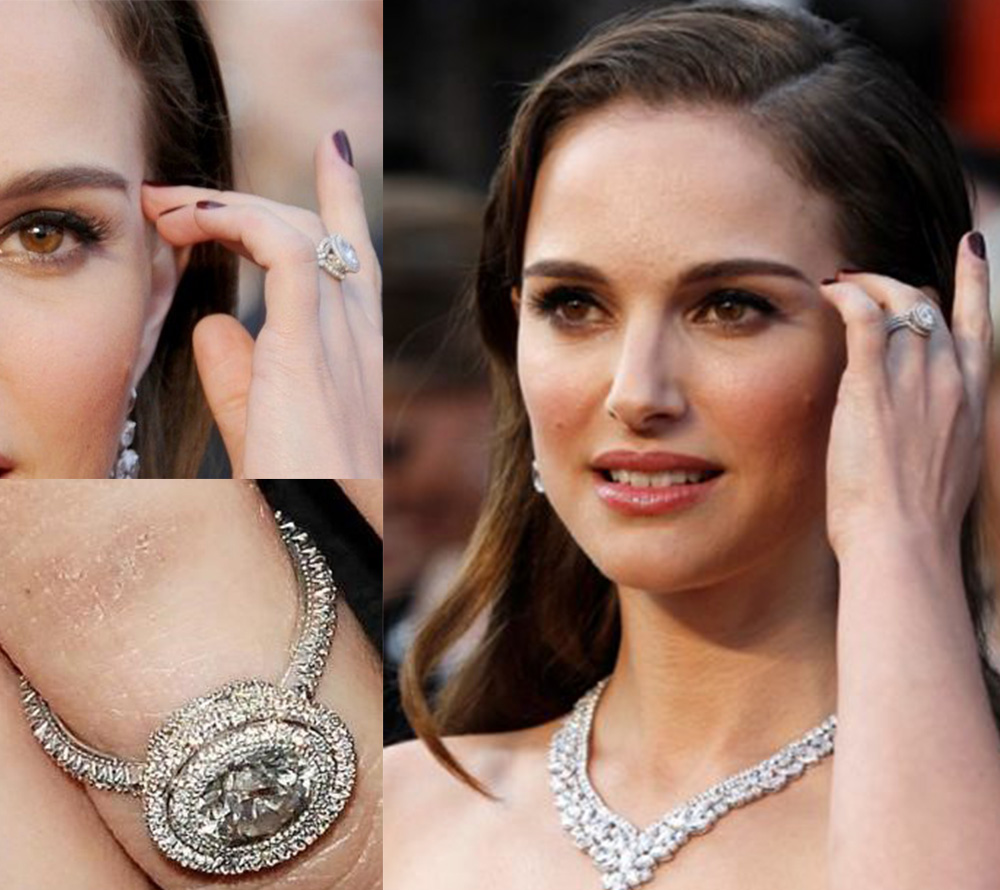 O anel de Natalie Portman é repleto de diamantes eco-friendly