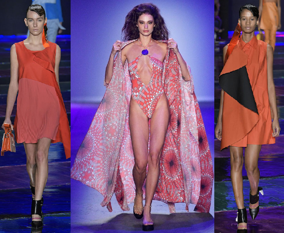 Sao paulo fashion week 2019 coral